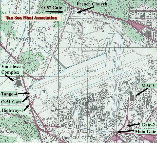 Tan Son Nhut Map